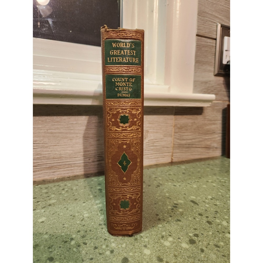 VTG Spencer Press World's Greatest Literature #4 Count of Monte Cristo 1937